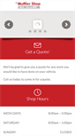 Mobile Screenshot of mufflershopvb.com